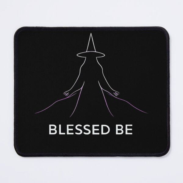 Item preview, "Blessed be" Mystical Witch Silhouette "Blessed Be" Wiccans, Witchcraft, Spiritual Gifts designed and sold by ArcanePrintsxo.