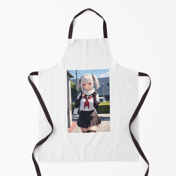 Item preview, Sendai KanColle - White Hair Ninja Schoolgirl Anime Twintails Art designed and sold by iloveanimechibi.