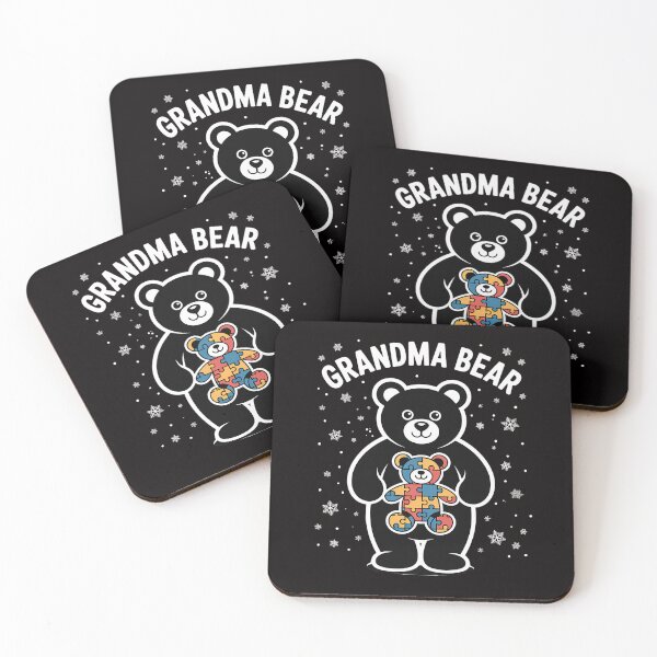 Item preview, Womens Grandma Bear Autism Awareness designed and sold by czechascheledu.