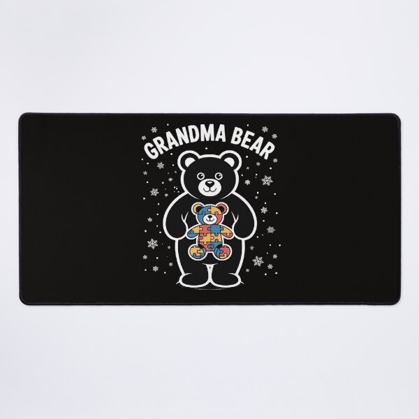 Item preview, Womens Grandma Bear Autism Awareness designed and sold by czechascheledu.
