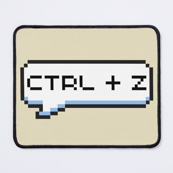 Item preview, Ctrl+Z Sticker designed and sold by Potato Quality Prints.