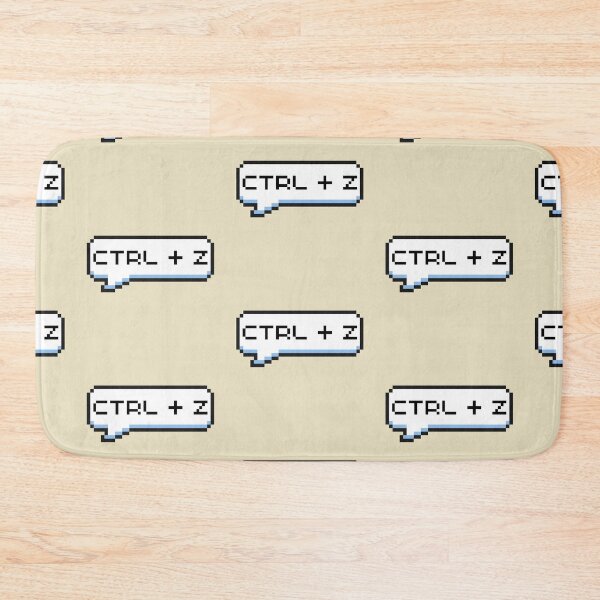 Item preview, Ctrl+Z Sticker designed and sold by Potato Quality Prints.