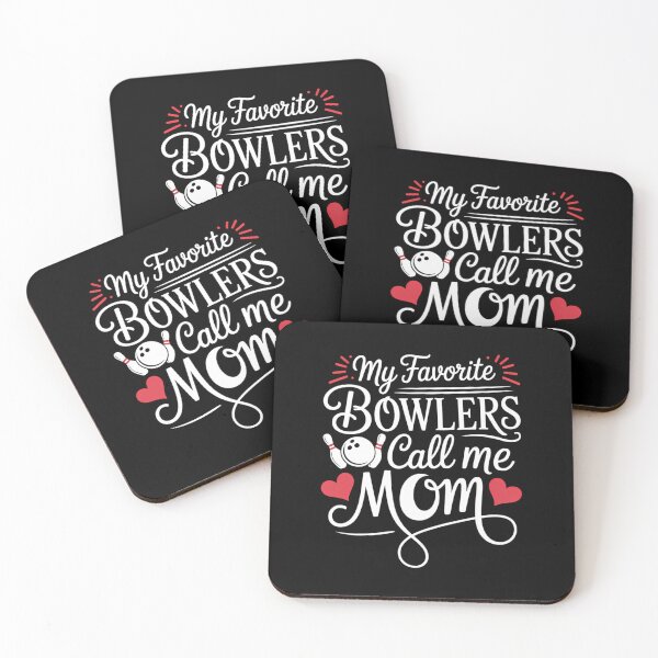 Item preview, My Favorite Bowlers Call Me Mom Bowling Mom Of A Bowler Mama designed and sold by Morphologiona.