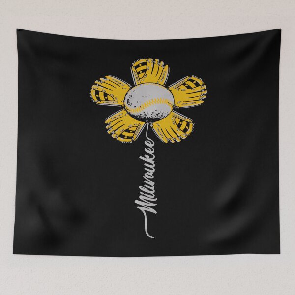 Artikelvorschau, Milwaukee Baseball Flower Baseball Enthusiasts 2024 entworfen und verkauft von pfanodlnazb.