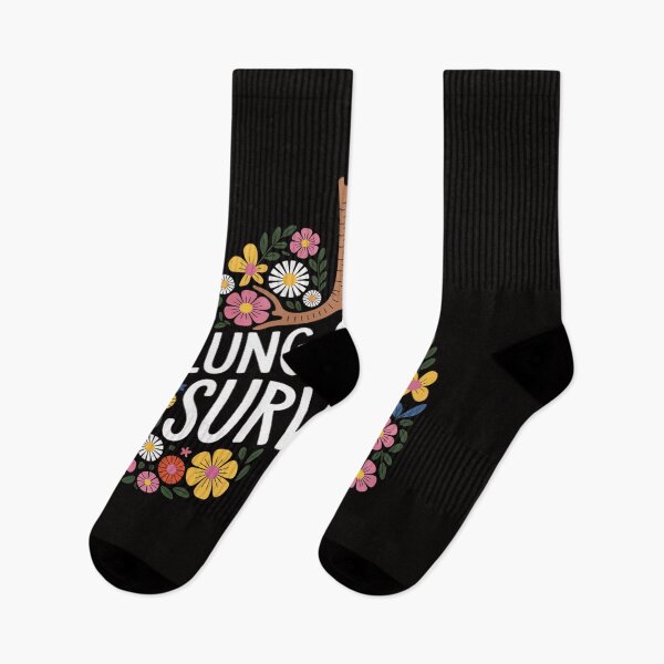 Item preview, White Ribbon Floral Lungs Lung Cancer Survivor Awareness designed and sold by czechascheledu.