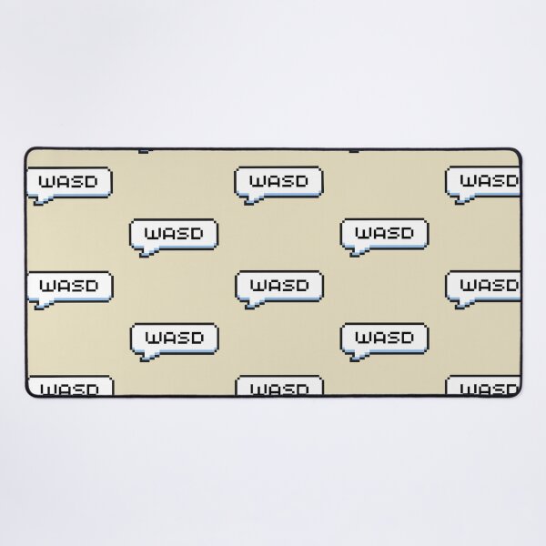 Item preview, WASD Sticker designed and sold by Potato Quality Prints.