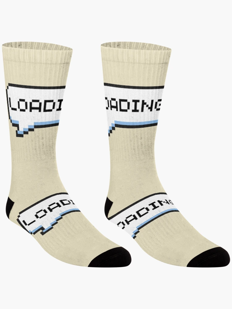 Thumbnail 3 of 5, Socks, Loading... Sticker designed and sold by Potato Quality Prints.