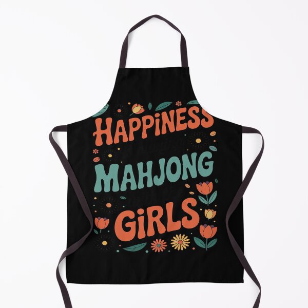Item preview, Retro Happiness is Playing Mahjong with The Game designed and sold by countntenov.