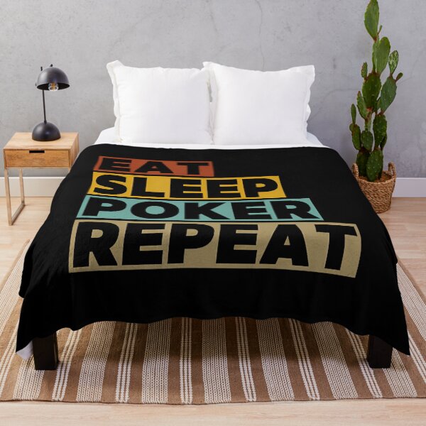 Item preview, Eat Sleep Poker Repeat Funny Poker Player designed and sold by elihletoriong.
