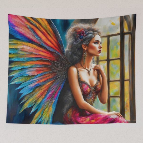 Item preview, Esmerelda, Portrait of a Lady Fairy designed and sold by FaerieFusion.