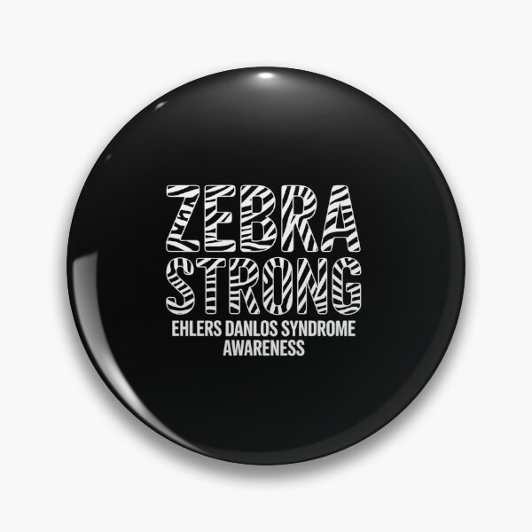 Item preview, Cool Zebra Strong Ehlers Danlos Syndrome Cute Awareness designed and sold by repconomArt.