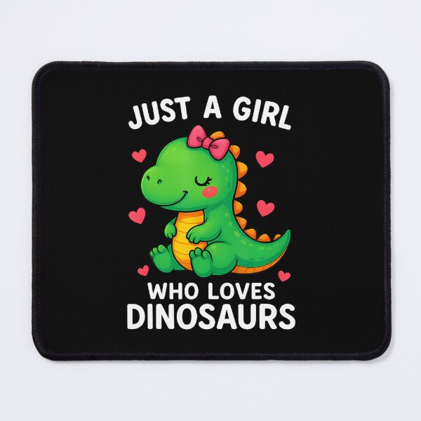 Item preview, Just A Girl Who Loves Dinosaurs Cute Dino Lover Women designed and sold by PaulaStokes2.