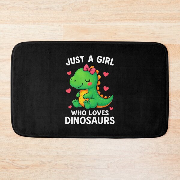 Item preview, Just A Girl Who Loves Dinosaurs Cute Dino Lover Women designed and sold by PaulaStokes2.