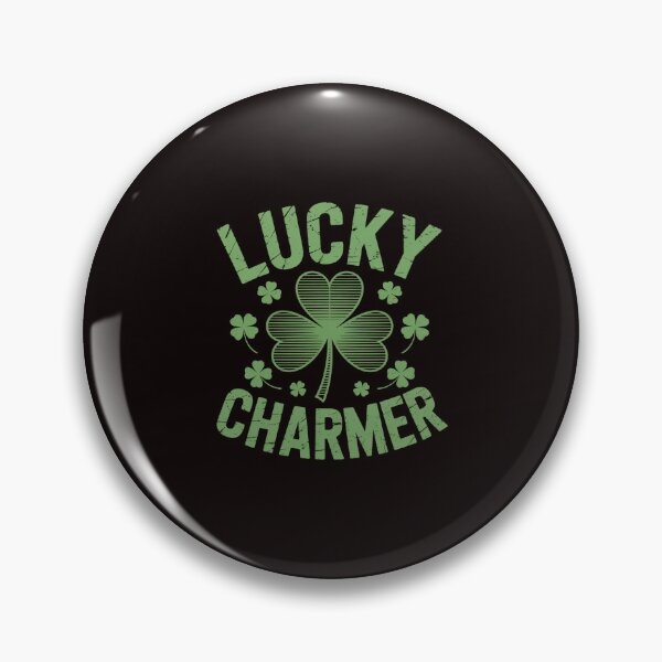 Item preview, LUCKY CHARMER Shamrock St Patrick's Day designed and sold by lavethediso.