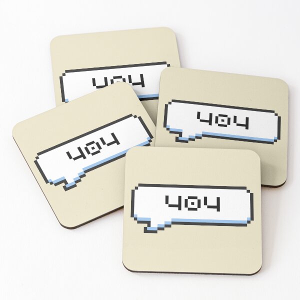 Item preview, 404 Sticker designed and sold by Potato Quality Prints.