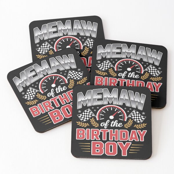 Item preview, Race Car Party Memaw Of The Birthday Boy Racing Family designed and sold by tkhrbika.