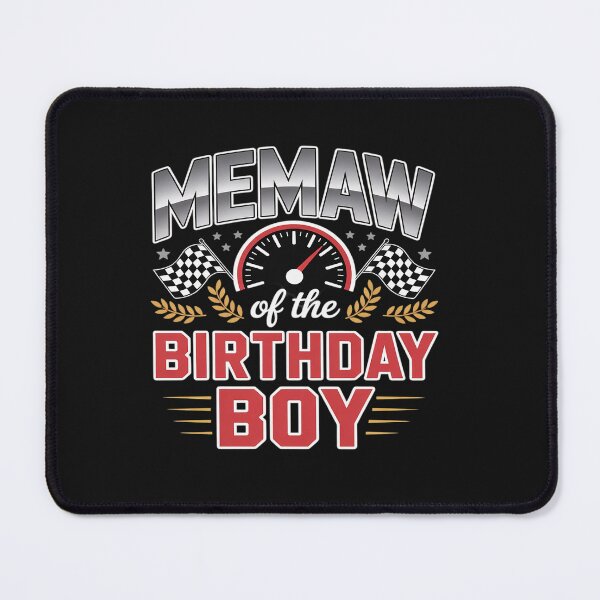 Item preview, Race Car Party Memaw Of The Birthday Boy Racing Family designed and sold by tkhrbika.
