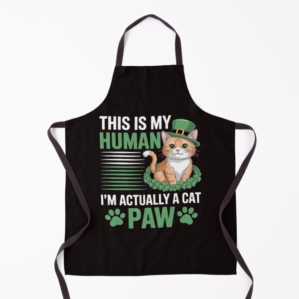 Item preview, This Is My Human Costume I'm Actually a Cat St Patrick's Day designed and sold by lavethediso.