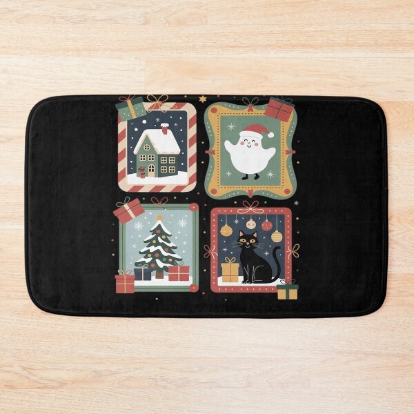 Item preview, Retro Just A Loves Christmas Frame Cute Ghost Xmas designed and sold by countntenov.