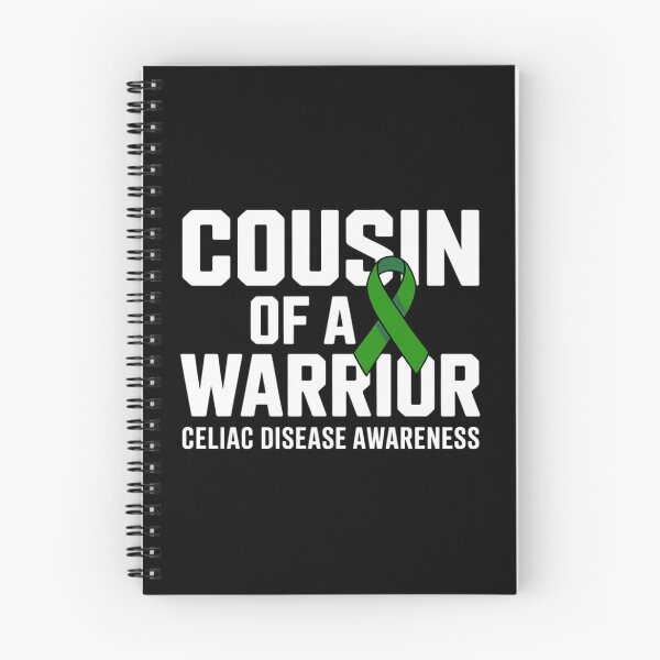 Item preview, Cousin of a Warrior Green Ribbon Celiac Disease Awareness designed and sold by repconomArt.