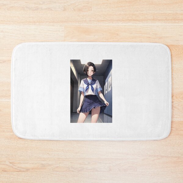 Item preview, Kobayakawa Rinko Love Plus - Classic Short Hair Anime Schoolgirl Art designed and sold by iloveanimechibi.