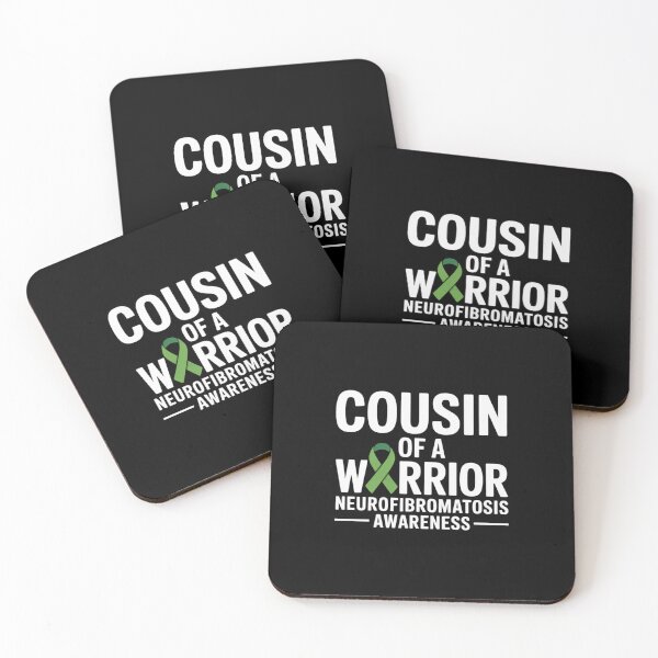 Item preview, Cousin of a Warrior NF1 Neurofibromatosis Awareness designed and sold by repconomArt.