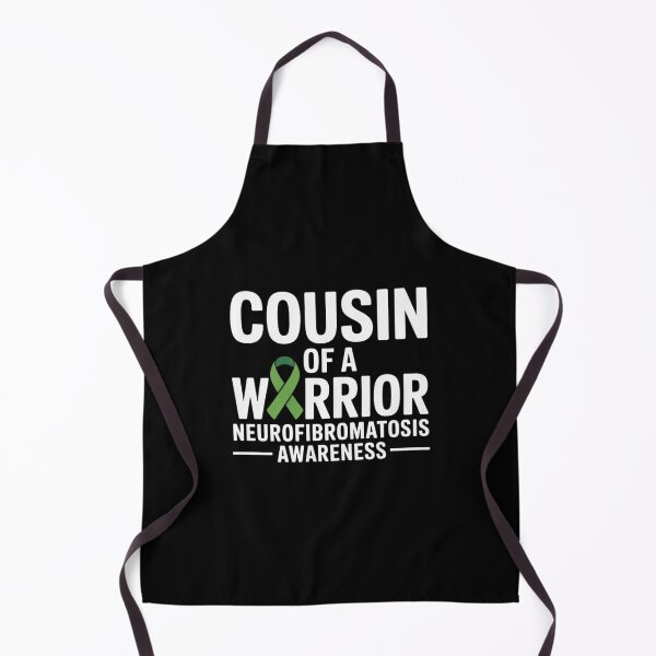 Item preview, Cousin of a Warrior NF1 Neurofibromatosis Awareness designed and sold by repconomArt.