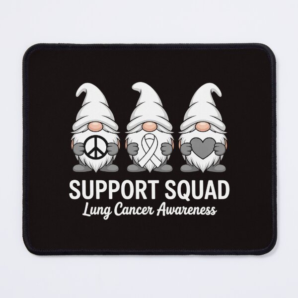 Item preview, Support Squad Lung Cancer Awareness Month Gnome designed and sold by lavethediso.