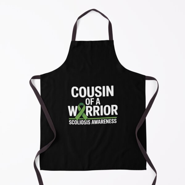 Item preview, Cousin of a Warrior Scoliosis Awareness designed and sold by repconomArt.