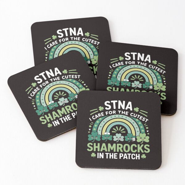 Item preview, STNA Cutest Shamrocks Nurse St Patricks Day Women designed and sold by lavethediso.
