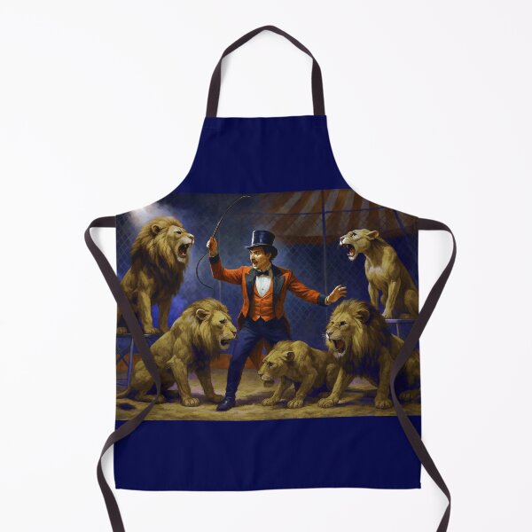 Item preview, Circus Lion Tamer Performing with the Lions designed and sold by CarolM.
