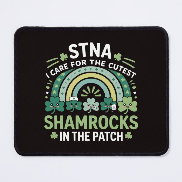 Item preview, STNA Cutest Shamrocks Nurse St Patricks Day Women designed and sold by lavethediso.