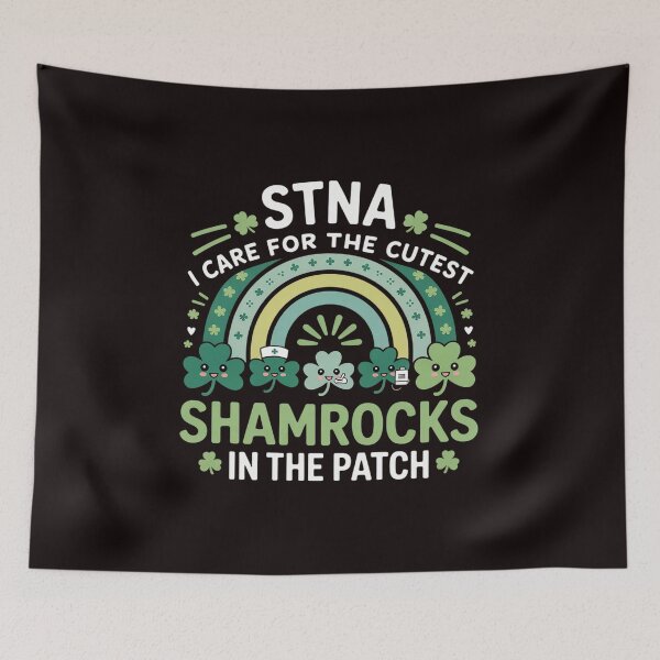 Item preview, STNA Cutest Shamrocks Nurse St Patricks Day Women designed and sold by lavethediso.