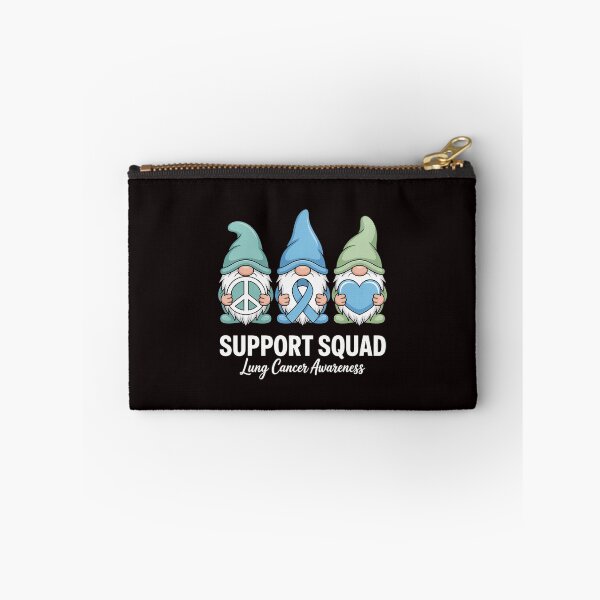 Item preview, Support Squad Gnomes Lung Cancer Month Awareness Ribbon designed and sold by lavethediso.