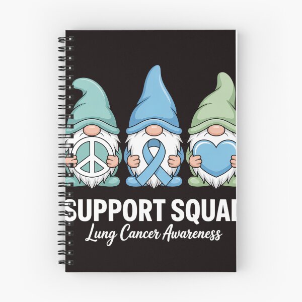 Item preview, Support Squad Gnomes Lung Cancer Month Awareness Ribbon designed and sold by lavethediso.