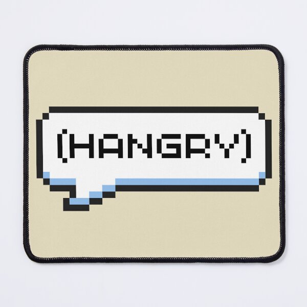 Item preview, Hangry Sticker designed and sold by Potato Quality Prints.