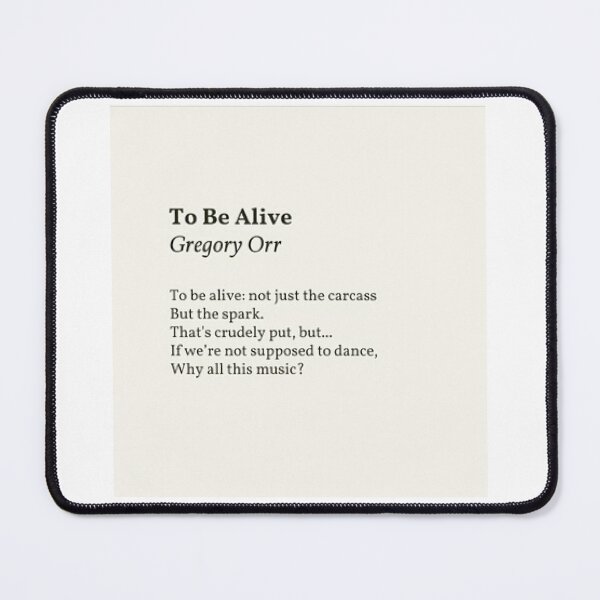 Item preview, to be alive by orr designed and sold by stirlingalex.