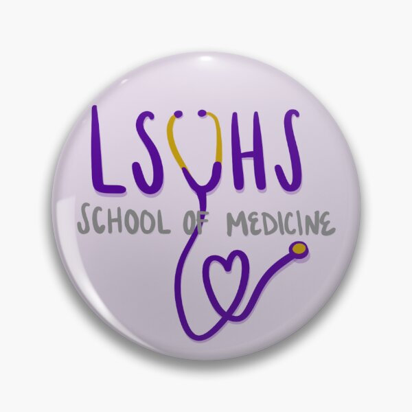 Item preview, LSUHS School of Medicine Stethoscope Heart designed and sold by ShenandoahSarah.