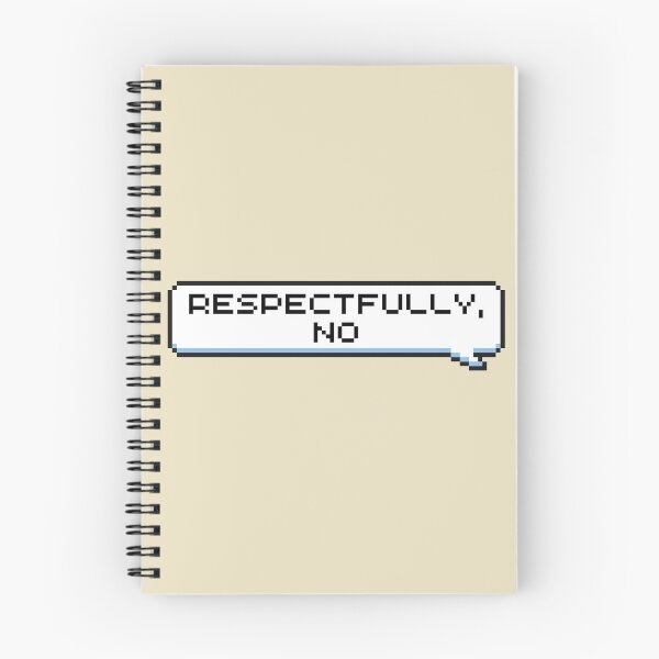 Item preview, Respectfully, No Sticker designed and sold by Potato Quality Prints.
