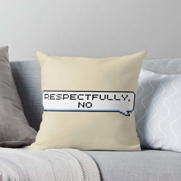 Item preview, Respectfully, No Sticker designed and sold by Potato Quality Prints.