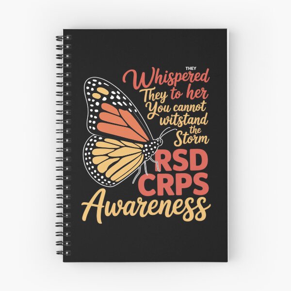 Item preview, CRPS Awareness Complex Regional Pain Syndrome Butterfly designed and sold by repconomArt.