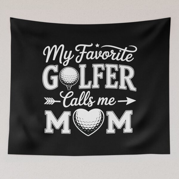 Artikelvorschau, Mein Lieblingsgolfer nennt mich Mama – Lustige Golf-Mama – Muttertag entworfen und verkauft von Morphologiona.