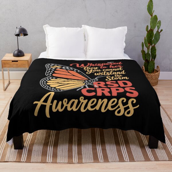 Item preview, CRPS Awareness Complex Regional Pain Syndrome Butterfly designed and sold by repconomArt.