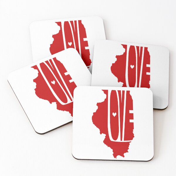 Item preview, Illinois Love Design designed and sold by statecrafted.