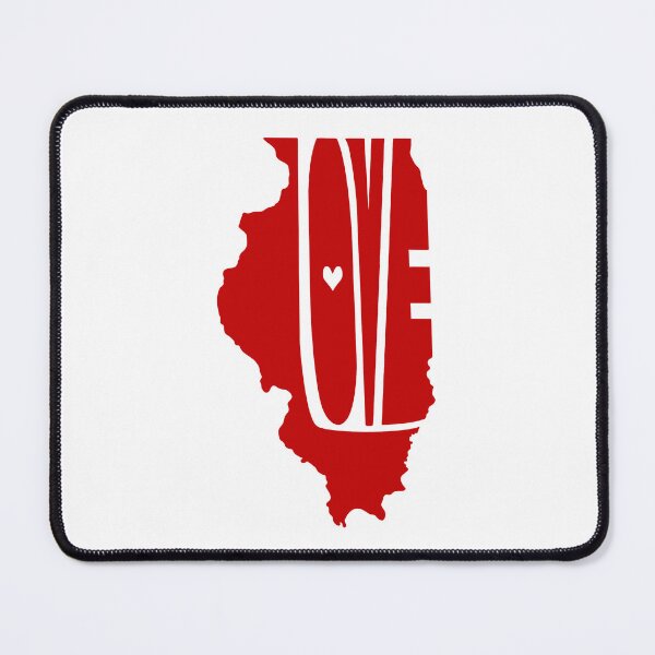 Item preview, Illinois Love Design designed and sold by statecrafted.
