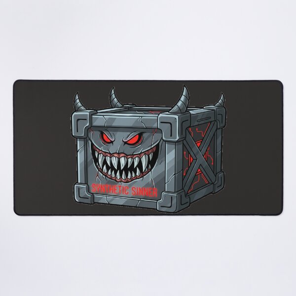 Item preview, Loot Box Mimic - Cyberpunk RNG Monster Trap designed and sold by Thaivi Design.