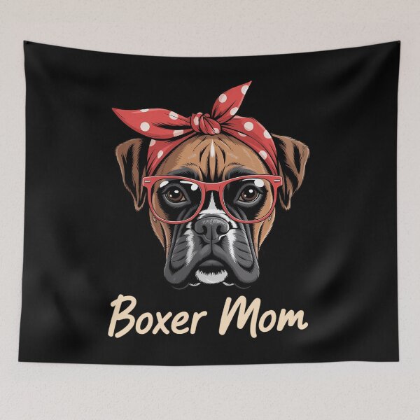 Item preview, Boxer Mom Dogs Mothers Day Dog Lovers designed and sold by Morphologiona.