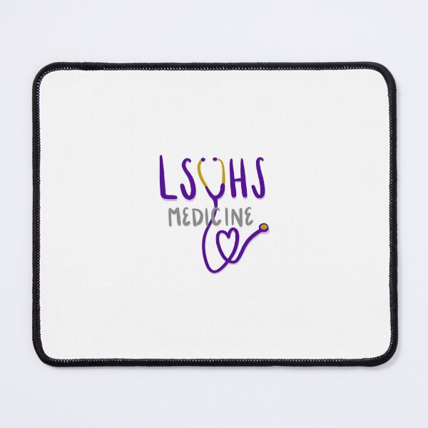 Item preview, LSUHS Medicine Stethoscope Heart designed and sold by ShenandoahSarah.