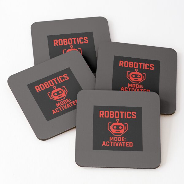 Item preview,  Robotics Mode: Activated — Neon  Red Tech Robotics Design designed and sold by Novel Works Studio.