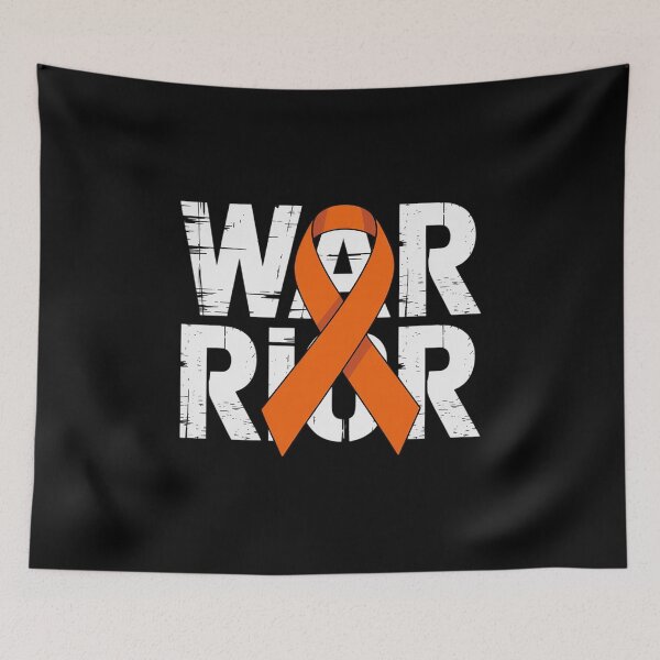 Item preview, CRPS Awareness Orange Ribbon Warrior designed and sold by repconomArt.